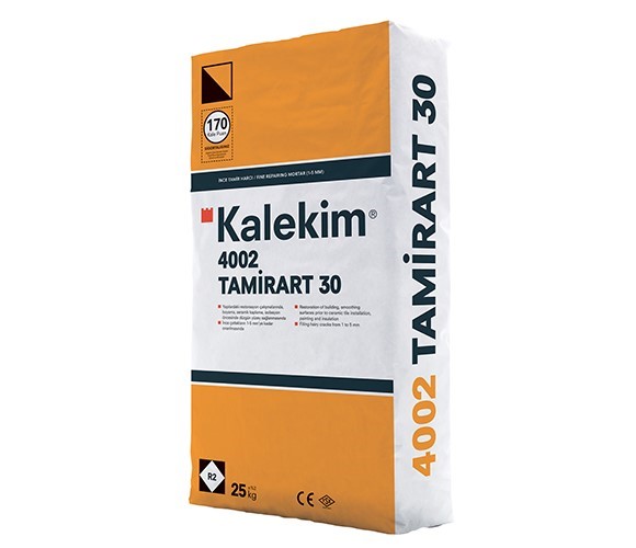 4002 TAMİRART 30 Штукатурка цементная ремонтная для внутренних и фасадных работ