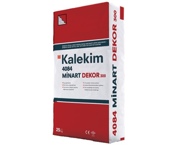 4084 MİNART DEKOR 300 Декоративная штукатурка короед для фасадных работ