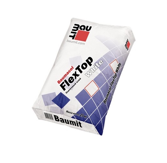 Плиточный клей Baumacol FlexTop White