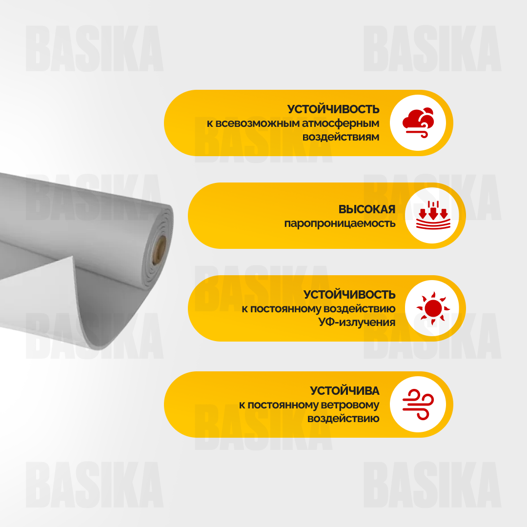 Sikaplan ® VG-12 (RUS P) Полимерная мембрана для гидроизоляции кровель с механическим креплением