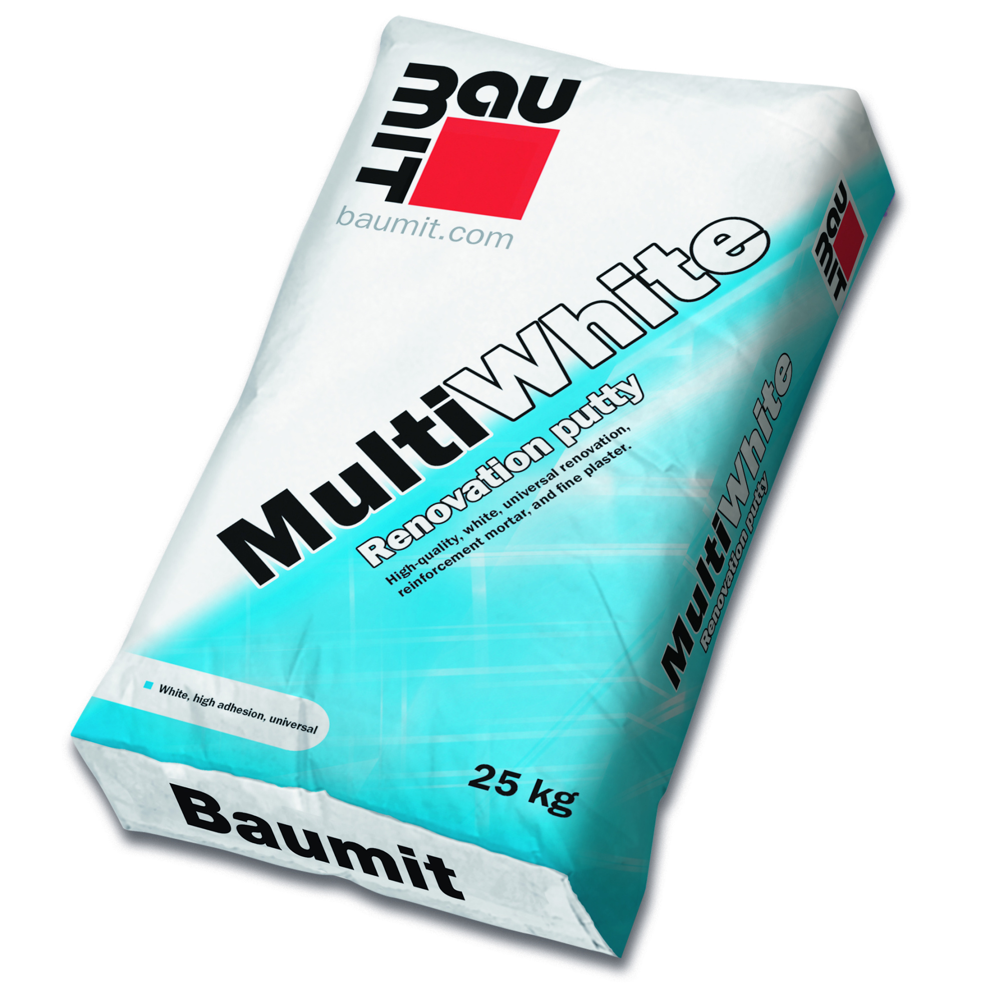 Ремонтная штукатурка Baumit MultiWhite - выравнивающая смесь для внутренних и фасадных работ